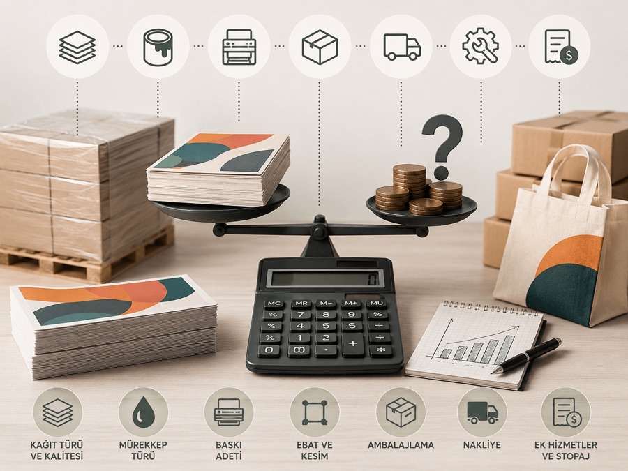 Toptan Baskı Fiyatı Nasıl Hesaplanır? Gizli Maliyetler